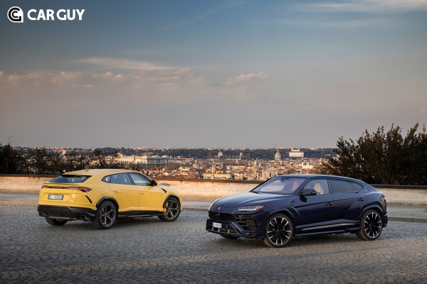 람보르기니 우루스의 외관