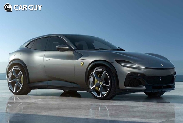 엔진을 프런트 미드에, 기어 박스를 리어 배치한 프런트 미드로 페라리가 최적으로 여기는 전후 중량 배분 49:51을 실현