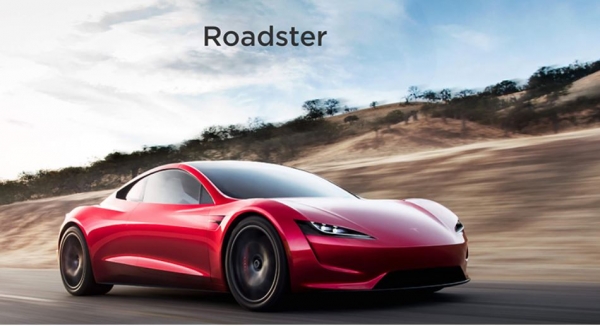 제로백 1.9초로 세계에서 가장 빠른 차 테슬라 로드스터2.0