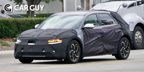 미국에서 포착된 신형 아이오닉 5 (출처: Kindel Auto)