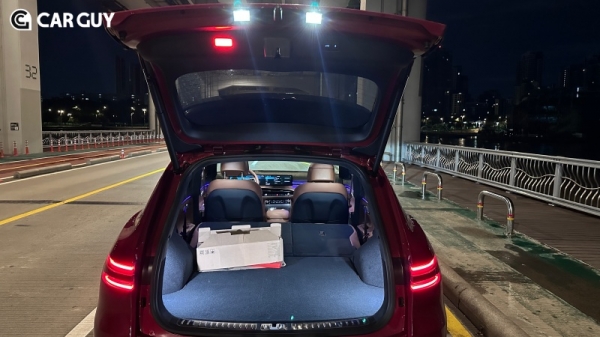 2025 제네시스 GV70 페이스리프트 뒷열 폴딩