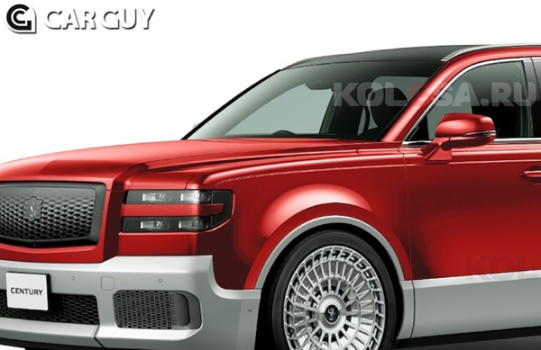 토요타 센추리 SUV LWB 예상도(출처=KOLESA RU)