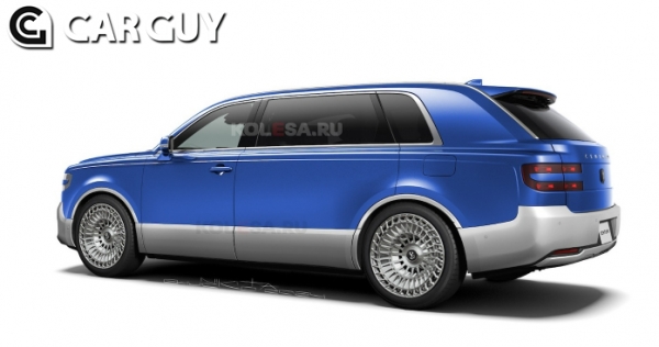 토요타 센추리 SUV LWB 예상도(출처=KOLESA RU)