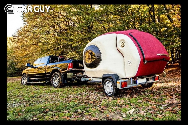 3D프린팅 기술로 제작된 캠퍼 '디스커버 3D'(출처=카라반캠핑세일즈)