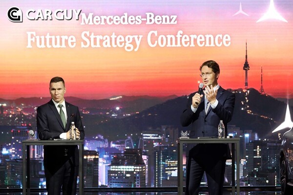 메르세데스-벤츠 올라 칼레니우스 미래 전략 간담회