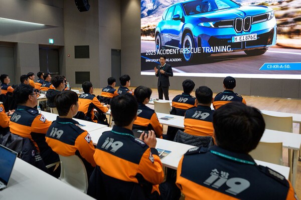 BMW 그룹 코리아, 인천지역 소방대원 대상 전기차 소방 교육∙훈련 진행