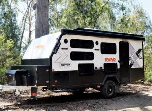 [캠핑카] 7천만원대 커플용 캐러밴..스웨그 오프로드 캠퍼스 SCT17