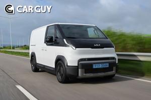 [최초시승] 토션빔인데 승차감 좋아 깜놀..주행중 문 열려 또 놀란 기아 PV5