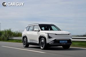 [시승기] 기아 EV5 나늣나긋 승차감 매력..최강 캠핑용 준중형 SUV