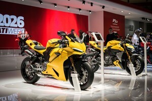 두카티, EICMA 2025 새  라인업 공개..4세대 하이퍼모타드 V2 선보여
